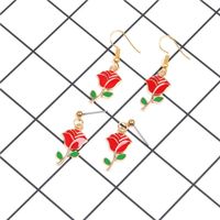 Fashion Earring Jewelry Wholesale Rose Earrings Wholesale main image 4