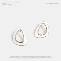 Korean New Fashion Earrings Simple Girl Heart Ear Jewelry Bohemian Earrings main image 1