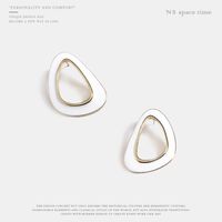 Korea Dongdaemun Neue Mode Ohrringe Einfache Mädchen Herz Ohr Schmuck Europäische Und Amerikanische Bohemien Ohr Stecker main image 3
