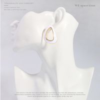 Korea Dongdaemun Neue Mode Ohrringe Einfache Mädchen Herz Ohr Schmuck Europäische Und Amerikanische Bohemien Ohr Stecker main image 5