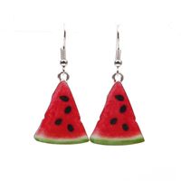 Pendientes De Sandía De Fresa Linda De Dibujos Animados Pendientes Pendientes De Fruta Nueva Para Mujer sku image 5