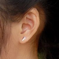 Best Selling Clown Fish Bone Earrings Gold And Silver Fish Stud Earrings Cute Little Fish Earrings Wholesale main image 3