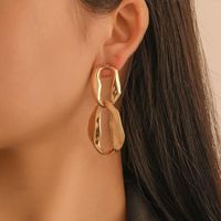 Fashion Earrings Irregular Geometric Earrings Twisted Environmentally Friendly Alloy Studs main image 3