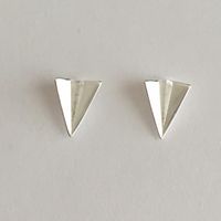 Nouveau Simple Origami Avion Boucles D'oreilles Alliage Électrolytique Mignon Petit Avion Boucles D'oreilles Géométrique Oreille Goujons Oreille Goujons Boucles D'oreilles En Gros sku image 1