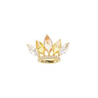 Fashion Brooch Crown Small Brooch Mini Anti-lighting Buckle Shining Zircon Neckline Pin Collar Flower Jewelry main image 3