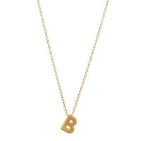 Fashion 26 Letters Necklace Clavicle Chain Simple Necklace Wholesale sku image 2