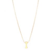 Fashion 26 Letters Necklace Clavicle Chain Simple Necklace Wholesale sku image 9
