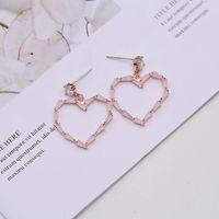 Fashion Love Earrings Korean New Earrings Simple Wild Fashion New Earrings sku image 1