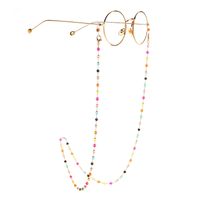 Glasses Chain Colorful Crystal Handmade Glasses Chain Reading Glasses Anti-lost Chain main image 1