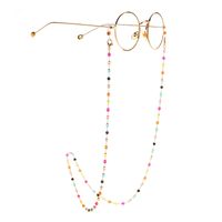 Glasses Chain Colorful Crystal Handmade Glasses Chain Reading Glasses Anti-lost Chain main image 2