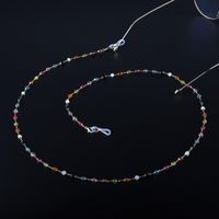 Glasses Chain Colorful Crystal Handmade Glasses Chain Reading Glasses Anti-lost Chain main image 3