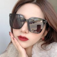 Drei-meter-nagel-quadratische Sonnenbrille Koreanische Version Der Internet-berühmtheit Zeigt Das Gleiche Gesicht Street Shooting 2020 New Style Trend All-match 2219 Sonnenbrille main image 3