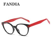 New Retro Round Frame Flat Mirror Spring Frame Mirror Ferrule Myopia Glasses Frame main image 6