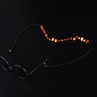 Simple New Handmade Beaded Shell Girl Sunglasses Chain Silver Glasses Rope Wholesale main image 5