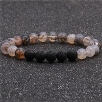 Hot Sale Dragon Stone Beaded Bracelet 8mm Volcanic Stone Beaded Bracelet main image 5