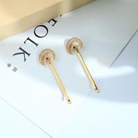 Fashion Zircon Diamond Accessories Sweet Star Moon Hair Clip Simple Side Fringe Clip main image 3