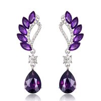 Fashion Crystal Earrings Fashion Jewelry Earrings Wholesale main image 3