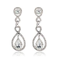Fashion Crystal Glass Earring Pendants Wholesale main image 6