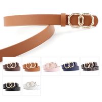 2020 Croix-frontière Nouvelle Arrivée Ronde Boucle De Ceinture Femmes De Femmes Casual Ceinture Jeans Décoratifs Robe Ceinture En Stock main image 3