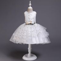 Children's Dress Floral Dress Flower Girl Dress Princess Skirt Girl Pettiskirt Costume main image 5