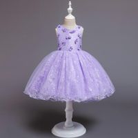 Children's Dress Princess Dress Baby Year-old Dress Tutu Skirt Flower Girl Wedding Dress main image 4