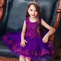 Vestidos Para Niños Colas De Niñas Pasarela Pequeña Anfitriona Disfraces Vestidos De Novia Para Niña De Las Flores main image 1