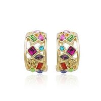 New Fashion Crystal Earrings Temperament Queen Earrings Wholesale main image 1
