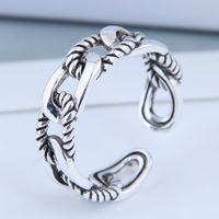 Exquisite Ring Wholesale Fashion Vintage Knit Open Ring main image 1