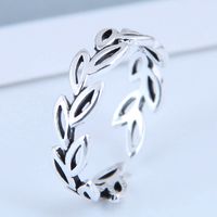 Exquisite Fashion Ring Wholesale Vintage Foliage Open Ring sku image 1