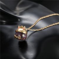 Hot Jewelry Cartoon Creative Cute Cat Pendant Necklace Clavicle Chain Accessories Women main image 5