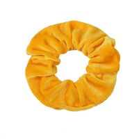 Korean Velvet Gold Velvet Large Intestine Hair Ring Head Flower Wholesale sku image 1