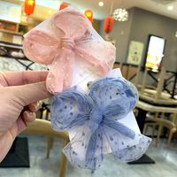 Korean Lace Princess Style Bow Hair Clip Cute Child Duckbill Clip Hair Clip Girl Hair Clip main image 2