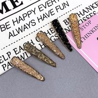 Mori Hairpin Korean Broken Diamond Crystal Hairpin Top Clip Girl Side Broken Hair Clip Duckbill Clip main image 3