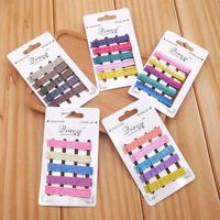 South Korea's New Girl Flash Powder Color Hairpin Word Clip Hairpin Wild Hair Accessories main image 1
