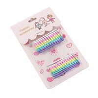 Korean Color Hairpin Word Clip Girl Hairpin Candy Color Edge Clip Headdress main image 6