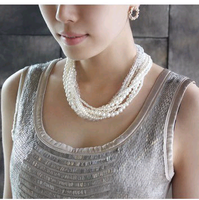 Joyería De Moda Collar De Perlas Multicapa Coreana main image 1