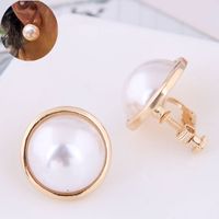 Fashion Jewelry Korean Fashion Sweet Ol Elegant Pearl Ear Clip main image 3