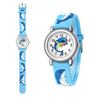 Cute Dolphin Pattern Quartz Watch Boys Girl Gift Watch Wholesale main image 1