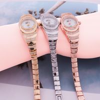 Fabrik Direkt Verkauf Mode 2020 Neue Diamant Exquisite Damen Uhr Stahl Gürtel Mode Konzept Damen Uhr Großhandel main image 6