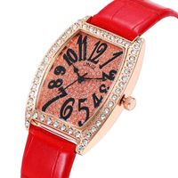 2020 Neue Internet-promi-tyrann Rechteckige Damen Uhr Mode Voll Diamant Roman Digital Gürtel Quarzuhr Hersteller main image 1