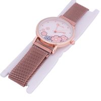 Commerce Extérieur Populaire Style Aimant Montre Coréenne Style National De Femmes Quartz Montre Tempérament Milan Sangle Montre En Stock En Gros main image 4