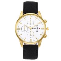 New Men&#39;s Business Watch Leather Casual Quartz Watch Wholesale main image 6