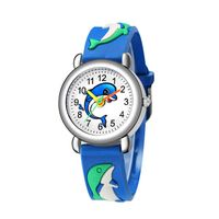 Cute Dolphin Pattern Quartz Watch Boys Girl Gift Watch Wholesale sku image 3