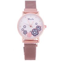 Commerce Extérieur Populaire Style Aimant Montre Coréenne Style National De Femmes Quartz Montre Tempérament Milan Sangle Montre En Stock En Gros sku image 3