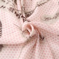 Cotton And Linen Scarf Women Spring And Autumn Wild Feather Plain Pattern Long Shawl Women Suppliers China main image 3