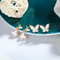 Fashion Earrings For Women Simple Wild Shell Earring Butterfly Earrings main image 3