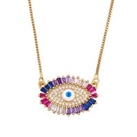 Fashion Cheap Jewelrynew Accessoriesfatima Hand Necklace Eye Micro Inlaid Zircon Necklace main image 3