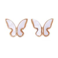 Pendientes De Moda Para Mujer Pendientes De Mariposa Con Aretes Salvajes Simples sku image 1