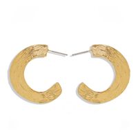 Simple Fashion Semi-circular Earrings Female New Trendy Punk Earrings sku image 1