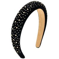 Bronzing Starry Headband For Women Hairpin Sponge Simple Headband Suppliers China sku image 1